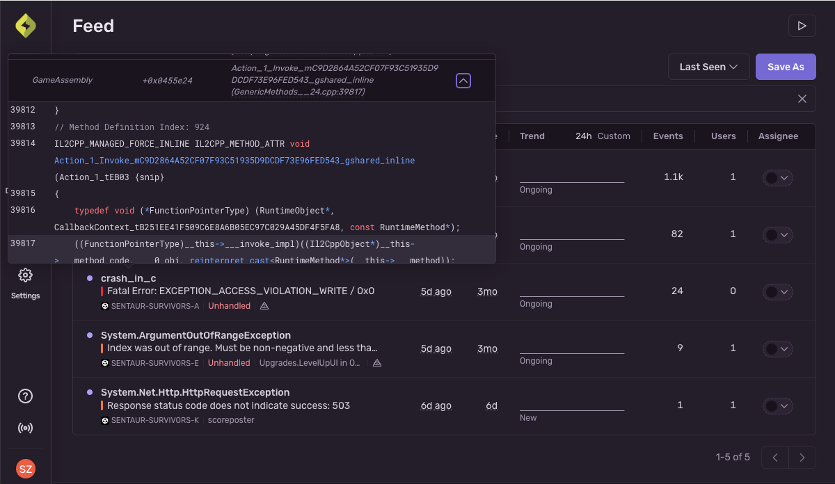 Set alerts and see every issue in one place