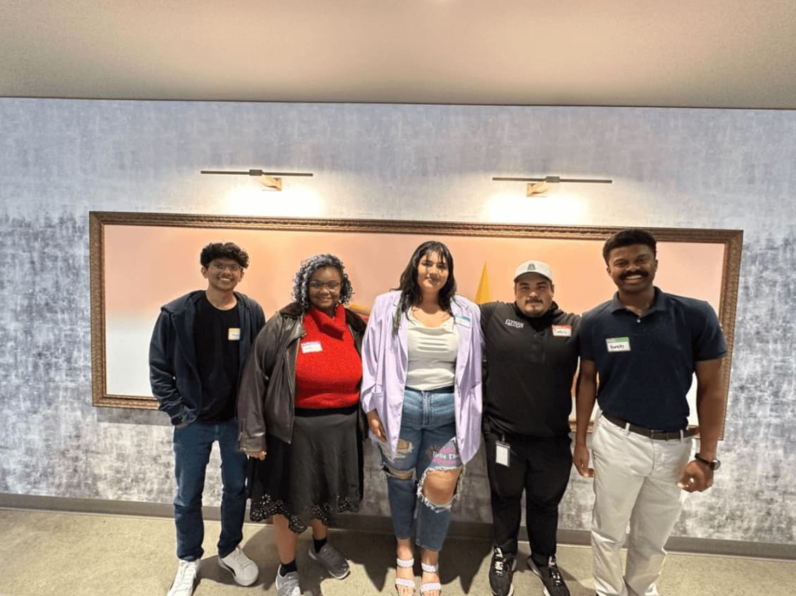 SFSU students at Sentry HQ