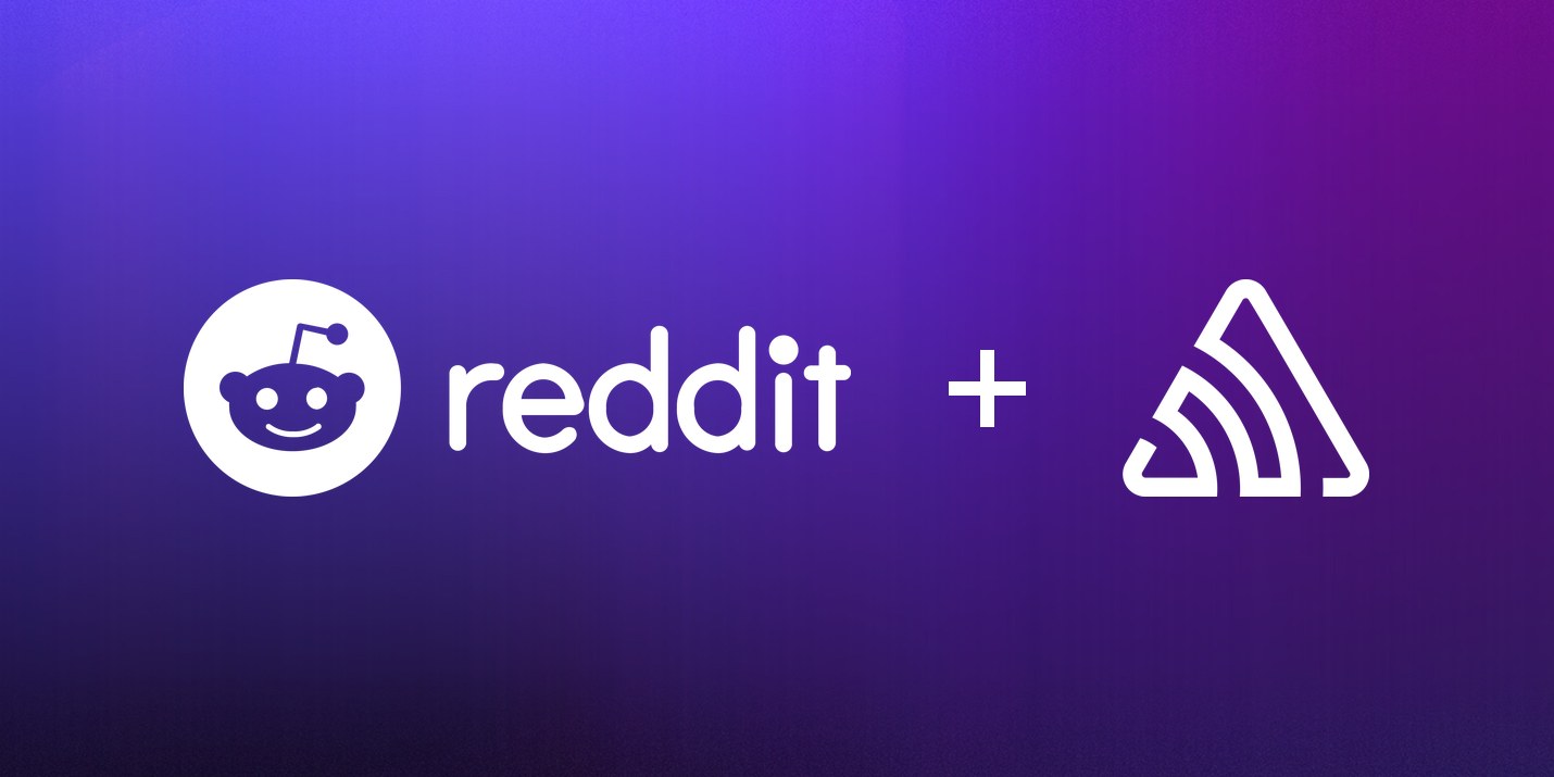 Reddit partner header