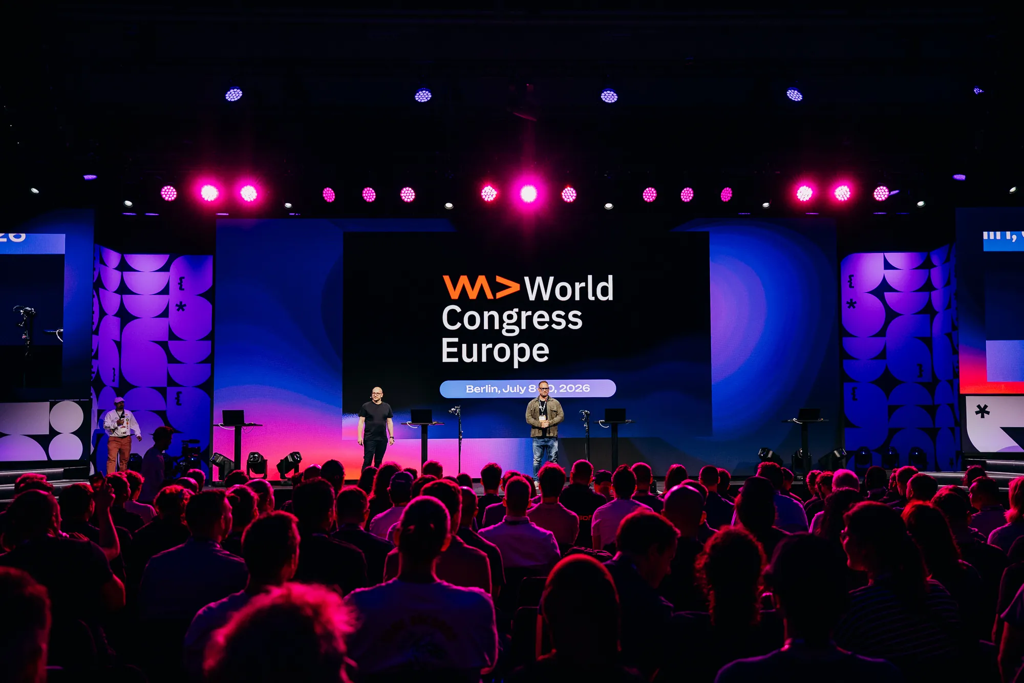 WeAreDevelopers World Congress Europe stage in Berlin
