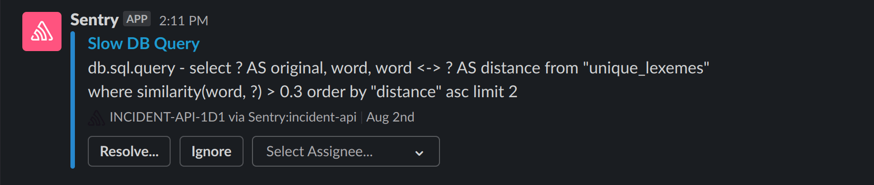 slack-error-slow-query-intelligence-fusion.png